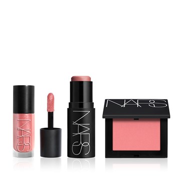NARS - THE ULTIMATE CHEEK BUNDLE - Yoğun Pigmentli Likit, Stik ve Toz Allık Seti